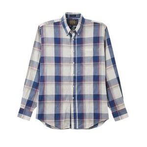 Vintage Ralph Lauren Boy Scouts Label Chaps Large Long Sleeve Button Up Shirt